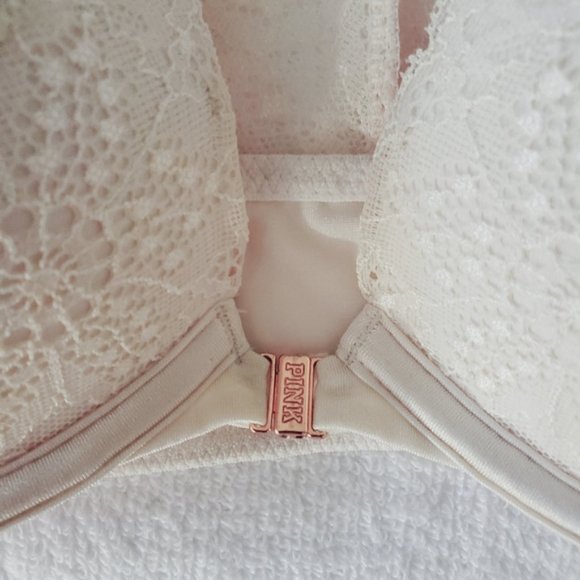 SOLD- Victoria's Secret Pink- Date Pushup Bra 32C - Picture 15 of 16